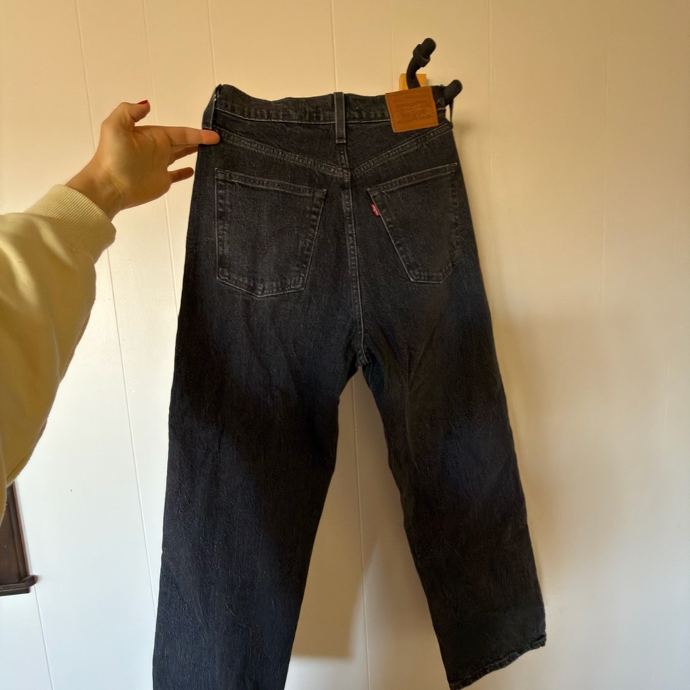 LEVI Ribcage Straight Ankle Jeans